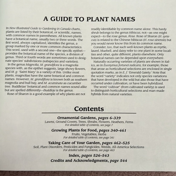 Hardcover Illustrated Gardening coffee table book - Picture 4 of 4